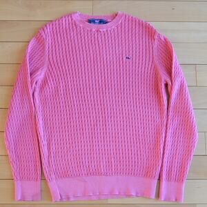 Vineyard Vines Crewneck Sweater Knit Size Pink Men's Size Small